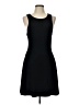 Bebe Solid Black Cocktail Dress Size L - photo 1