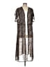 Walmart 100% Polyester Brown Kimono Size Lg - XL - photo 1