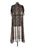 Walmart 100% Polyester Brown Kimono Size Lg - XL - photo 2
