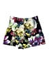 Express 100% Polyester Floral Black Skort Size 6 - photo 2