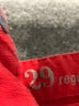 J.Crew 100% Cotton Red Jeans Size 29R - photo 8