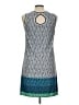 Max Studio Graphic Blue Casual Dress Size L - photo 2