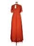 Ever Pretty 100% Polyester Orange Cocktail Dress Size 14 - photo 2