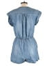 Elan Solid Blue Romper Size L - photo 2