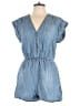 Elan Solid Blue Romper Size L - photo 1
