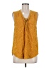 Maeve Yellow Sleeveless Blouse Size 8 - photo 1