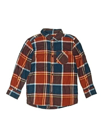 Wonder Nation Long Sleeve Button-Down Shirt (view 1)