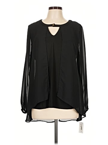 NY Collection Long Sleeve Blouse (view 1)