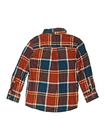 Wonder Nation Long Sleeve Button-Down Shirt (view 2)