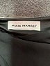 Pixie Market Solid Black Formal Skirt Size S - photo 4