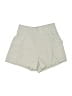 Yogalicious Solid Ivory Khaki Shorts Size XS - photo 1