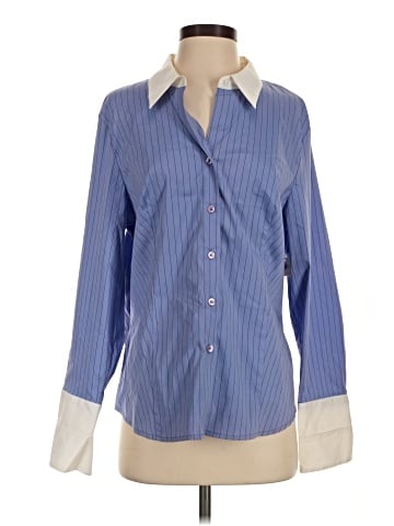 Worthington Long Sleeve Button-Down Shirt (view 1)