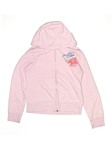 Roxy Girl Zip Up Hoodie (view 1)