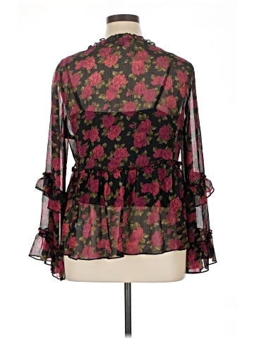 American Eagle Outfitters 3/4 Sleeve Blouse (view 2)
