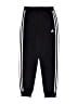 Adidas 100% Polyester Black Track Pants Size 14 - photo 1