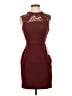 Express Burgundy Cocktail Dress Size 0 - photo 1