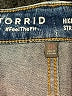 Torrid 100% Cotton Graphic Blue Jeans Size 22 - photo 4