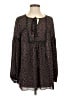 Max Studio 100% Polyester Black Long Sleeve Blouse Size S - photo 1
