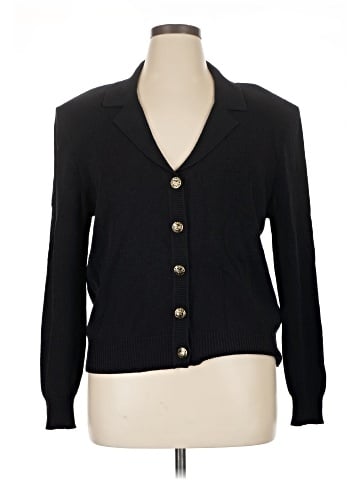 St. John Sport Wool Cardigan (view 1)
