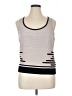 St. John Collection Gray Sleeveless Top Size XL - photo 1