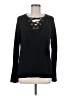 Daisy Fuentes 100% Cotton Black Pullover Sweater Size M - photo 1