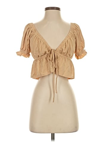 Audrey 3+1 Short Sleeve Blouse (view 1)