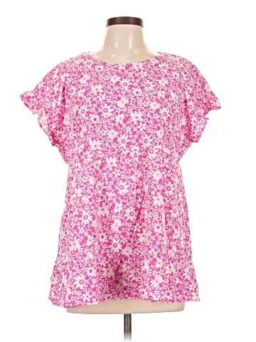 Emily Wonder Short Sleeve Blouse (view 1)