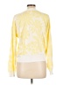 Ann Taylor LOFT Floral Yellow Pullover Sweater Size L - photo 2