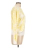 Ann Taylor LOFT Floral Yellow Pullover Sweater Size L - photo 4