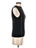 Theory Blue Black Sleeveless Top Size S - photo 4