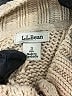 L.L.Bean 100% Cotton Tan Cardigan Size S - photo 7
