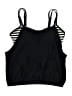 Next Stripes Black Swimsuit Top Size XL - photo 1
