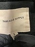 Thread & Supply 100% Recycled Polyester Argyle Black Jacket Size S - photo 6