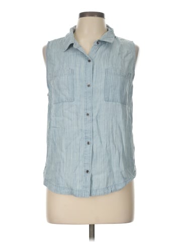 Thread & Supply Sleeveless Button-Down Shirt (view 1)