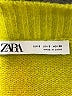 Zara Solid Yellow Pullover Sweater Size S - photo 7