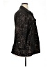 JM Collection Animal Print Black 3/4 Sleeve Blouse Size XL - photo 4