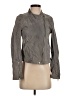 Blank NYC 100% Leather Gray Leather Jacket Size S - photo 1