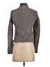 Blank NYC 100% Leather Gray Leather Jacket Size S - photo 2