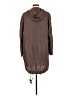 Sun & Shadow 100% Rayon Brown Poncho Size L - photo 2