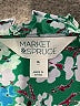 Market and Spruce 100% Polyester Teal Sleeveless Blouse Size XL - photo 7