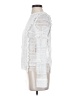 Aqua 100% Polyester White Ivory Long Sleeve Blouse Size S - photo 5