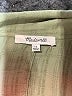 Madewell 100% Cotton Green Long Sleeve Blouse Size 10 - photo 7