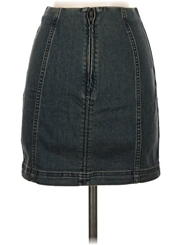 Free People Denim Skirt (view 2)
