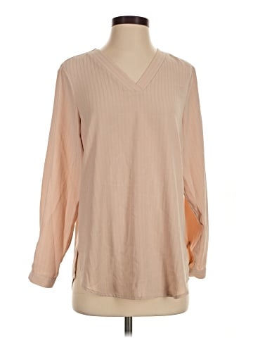 Adrianna Papell Long Sleeve Blouse (view 1)