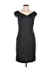 Mossimo Chevron-herringbone Gray Cocktail Dress Size 10 - photo 1
