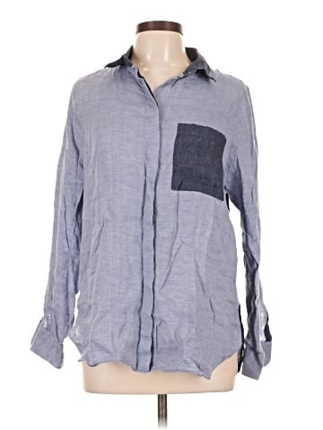 Reiss Long Sleeve Button-Down Shirt (view 1)