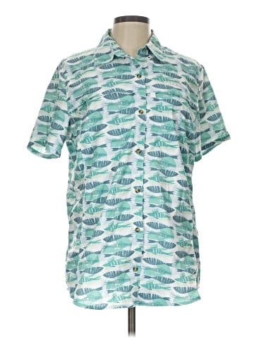 L.L.Bean Short Sleeve Blouse (view 1)