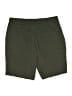 Athleta Solid Green Khaki Shorts Size 10 - photo 2