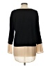 Lyssé Black Long Sleeve Blouse Size L - photo 2
