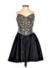 Assorted Brands 100% Polyester Black Cocktail Dress Size 2 - photo 1